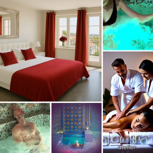 1 NUITÉE & 1H SPA PRIVATIF SPALICIOUS & ATELIER DE MASSAGE EN COUPLE