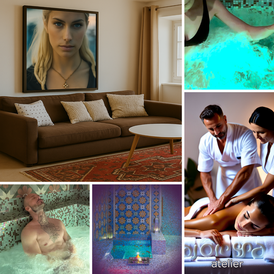 1 NUITÉE & 1H SPA PRIVATIF SPALICIOUS & ATELIER DE MASSAGE EN COUPLE