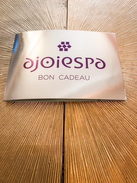 Le bon cadeau AjoieSpa ✨ Offrez une nuitée avec Spa